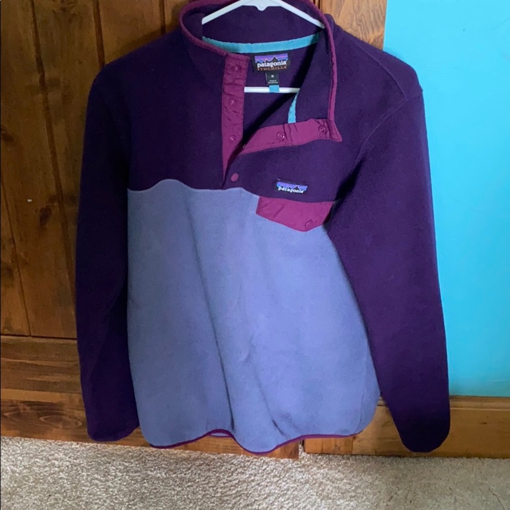Purple Patagonia synchilla